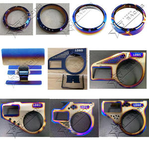 60mm 67mm यूनिवर्सल JDM कार के डैशबोर्ड Holdering ब्रैकेट टाइटेनियम जला नीले Defi गेज कवर फली के लिए माउंट धारक ऑटो कार मीटर - Product Image 3