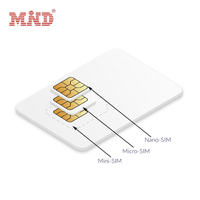 Tarjeta SIM 3 en 1 global personalizada de alta calidad para teléfono de Internet Tarjeta SIM de teléfono