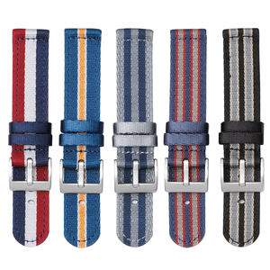 רצועת שעון בד ניילון מותאם אישית אישית 18/20/22/24 מ "מ שחרור מהיר ארוגים עבור tudor/אומגה/rolex/seiko - Product Image 5