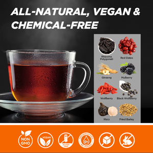 Chinaherbs Té de vitalidad sexual masculina Té de energía de Maca Fórmula de libido saludable Ginseng Té de cinco tesoros <span class=keywords><strong>para</strong></span> hombre Té de energía - Product Image 3