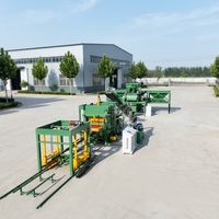 Máquina Automática para Fabricar Bloques de Hormigón QT6-15 de 8 Pulgadas, Máquina para Hacer Bloques de Construcción con Motor de Bomba Siemens PLC