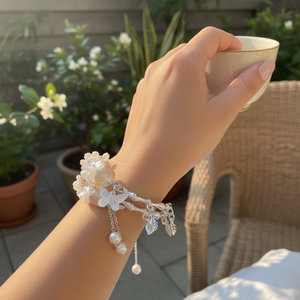 Bracciali a Polsino Eleganti e Minimalisti per Donna, Gioielli in Conchiglia Classici di Tendenza, Vendita all'Ingrosso - Product Image 3