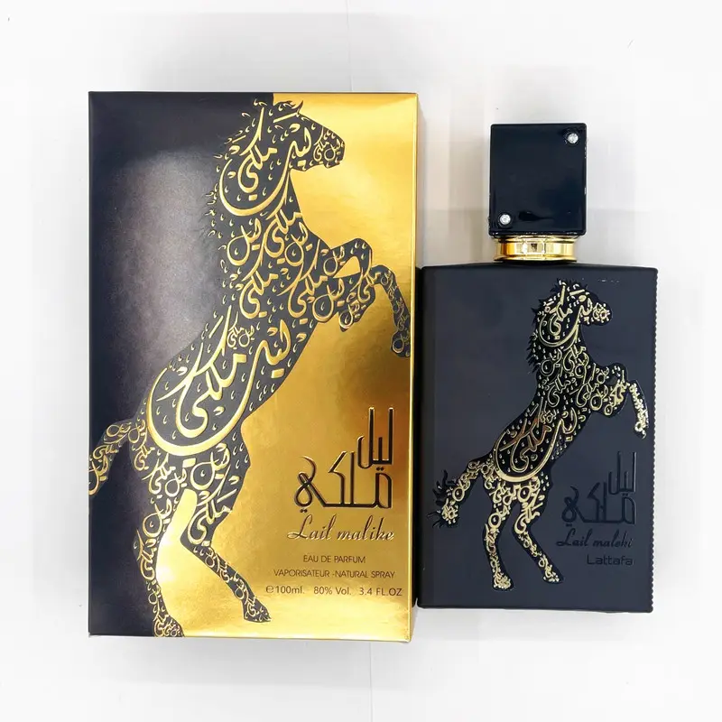 Perfume del Real de Dubái para hombre, spray de fragancia duradero de perfume árabe con caja de regalo de lujo, novedad, 100mL, venta al por mayor