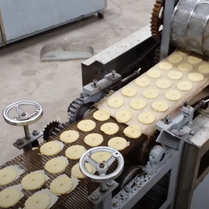 Hoàn Toàn Tự Động Hoàn Chỉnh Mềm Biscuit Và <span class=keywords><strong>Cookie</strong></span> Phê Duyệt Biscuit Making Machine Công Nghiệp - Product Image 6