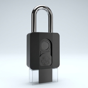Cadenas intelligent Ttlock Tuya Mindy robuste en laiton, étanche IP65, avec lecteur d'empreintes digitales, NFC et capacité de 1000 empreintes digitales - Product Image 2