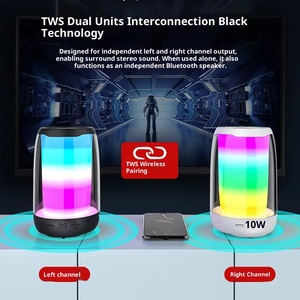 Puls4mini pulsating 4 5.1 âm thanh loa siêu trầm xách tay không thấm nước RGB LED cho nhà hát Đảng 5 Wát Loa - Product Image 6