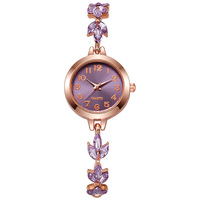 Nouvelle Arrivée Montre Quartz de Luxe pour Femme, Style Antique, Affaires et Sport, avec Bracelet en Perles, Boîtier en Alliage et Affichage Numérique, Bracelet en Alliage
