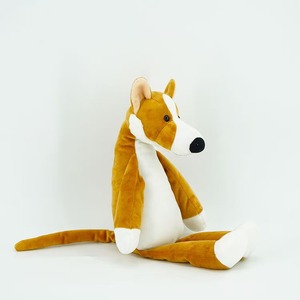 Peluche <span class=keywords><strong>Corgi</strong></span> personnalisée OEM, chauffante au micro-ondes, pour enfants, thérapie par le chaleur - Product Image 2