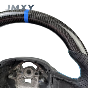 พวงมาลัยหนังแท้คาร์บอนไฟเบอร์แท้สำหรับรถยนต์ Volvo XC60 XC40 XC90 <span class=keywords><strong>S60</strong></span> S90 V60 V40 อุปกรณ์ตกแต่งรถยนต์ - Product Image 5