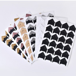 24 coins <span class=keywords><strong>photo</strong></span> autocollants <span class=keywords><strong>pour</strong></span> scrapbooking, albums, journaux intimes et organisateurs de diaries DIY - Product Image 1