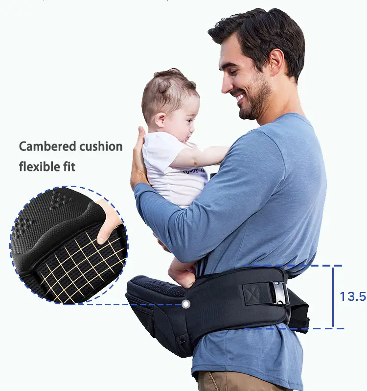 2023 Baby Carrier Front Facing Comfortable Sling Backpack Pouch Wrap Baby Kangaroo Hipseat For Newborn