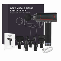 Pistolet de massage corporel Chirogun ABS gris 2000 mAh sans fil, certifié ISO9001, conception exclusive OEM ODM, fabricant direct 2022Xxx