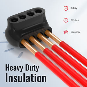 600v polaris עמיד למים 4-יציאות 4-14awg שקע משושה רב ברז כבל חוט חוט חוט חוט חוט חוט חוט תיל - Product Image 4