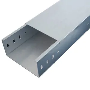 Factory Direct Sales High Quality Powder Coated Colored Steel Cable Trunking