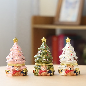 Novedoso Tarro de Joyas de Cerámica Brillante Ecológico Estilo Boho con Diseño de Minnie, Hecho a Mano, Moderno, de Porcelana, Caja de Dulces de Minnie, Artesanía y Regalo - Product Image 4