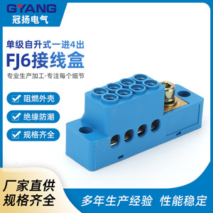 กล่องรวมสายไฟกวนหยาง FJ6 1 ช่องอินพุต 4 ช่องเอาต์พุต แบบติดตั้งบนพื้นผิว IP44 ตัวเชื่อมต่อสายไฟ - Product Image 5