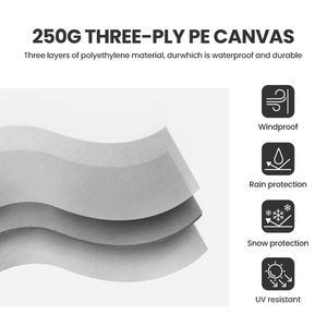 Abri pliable pour <span class=keywords><strong>moto</strong></span> HOMFUL, tente de stockage, couverture de <span class=keywords><strong>moto</strong></span>, <span class=keywords><strong>garage</strong></span> pour <span class=keywords><strong>moto</strong></span> - Product Image 2