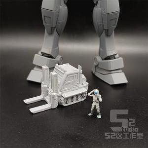 RG HG 1/144 Escena de Hangar para Carretilla Elevadora con Orugas, Impresa en PVC de Alta Precisión, Hecho en Taiwán - Product Image 5