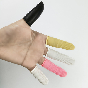 Doigts de laboratoire jetables gants de protection antidérapants en nitrile housse de lit antistatique ESD Latex protège-doigts - Product Image 2