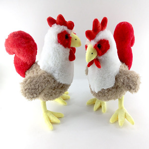 Tùy Chỉnh Dễ Thương Sang Trọng Đồ Chơi Gà Với Thăng Hoa T Áo Sơ Mi Bán Buôn Khuyến Mãi Thú Nhồi Bông Sang Trọng Màu Vàng Gà Mềm Đồ Chơi - Product Image 4