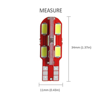 OEM ODM-bombillas blancas para coche, luz led t10 5w5 5730 12smd, venta al por mayor
