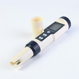 Kỹ thuật số xách tay đa chức năng không thấm nước axit Meter 5-in-1 muối + Nhiệt độ Tester PH meter nước kiểm tra chất lượng bút - Product Image 1