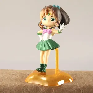 Set de 6 Figuras de PVC de 8 cm de la Serie Sailor Moon, Lindas Figuras Coleccionables de Anime Japonés Kawaii - Product Image 2