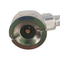 Closed Flow Air Tire Chucks RV Tire air Chuck with Clip on Brass 6mm,8mm,10mm Ball Style Hose Barb air Chuck for Tire