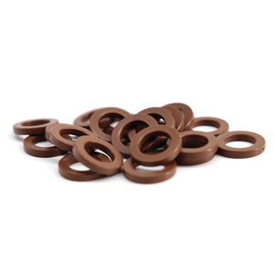 निर्माता कस्टम फ्लैट निकला हुआ किनारा रिंग सील टिकाऊ एफकेएम एपीडीएम सिलिकॉन रबर वॉशर गैसकेट - Product Image 2