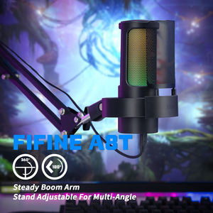 ไมโครโฟนคอนเดนเซอร์ <span class=keywords><strong>Fifine</strong></span> A8T พร้อมขาตั้งแบบมีสาย <span class=keywords><strong>USB</strong></span> สำหรับเล่นเกม พอดแคสต์ และไลฟ์สตรีมมิ่ง - Product Image 3