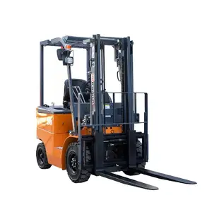 Efficient diesel electric optional forklift truck for container 4.5t man lifting tables for warehouse construction site