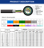 Alta calidad 12-Core Optical Gyta Precio barato 48-Core Outdoor Direct Buried Duct Cable FTTH impermeable 2-Core 4-Core Options