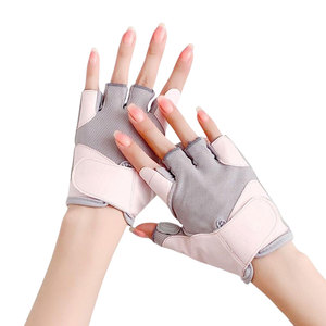 Guantes de Gimnasio de Neopreno de Alta Calidad para Hombre, Levantamiento de Pesas, Medios Dedos, Logotipo Personalizado, Venta al por Mayor - Product Image 2