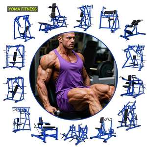 Pro Bodybuilders Équipement de gymnastique à mouvement fixe commercial pour la croissance musculaire isolée, machine sûre pour les athlètes professionnels - Product Image 1