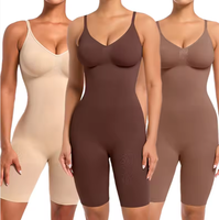 Faja Moldeadora de Alta Calidad al por Mayor, Combinación Completa sin Costuras para Mujer, Talla Grande, Control de Abdomen, Levanta Glúteos