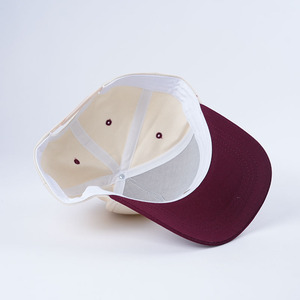 Chất Lượng Cao Tùy Chỉnh Tone On Tone Cotton 5-Panel Snapback Cap Cho Nam Giới Thêu Bóng Chày Mũ Thể Thao Với Cong vành - Product Image 6