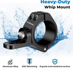 Nhôm hợp kim UTV roi ánh sáng gắn kết rắn nặng CNC gia công UTV cờ gắn kết 360 xoay thanh ánh sáng gắn khung - Product Image 2