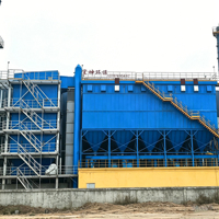 Nouvelle machine industrielle de purification de poussière à jet pulsé, haute capacité, en acier inoxydable, pour collecteur de poussière en sac, fournie directement par l'usine