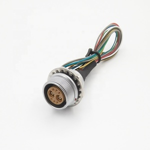 Conector multipin para montaje en panel, cable múltiple 6 en 2 - Product Image 1