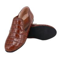 Chaussures décontractées imperméables et respirantes antidérapantes marron, nouveau design, à enfiler, pour le travail quotidien, les sorties en plein air, toutes saisons