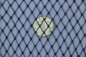 Red de trampa para camarones de polietileno Premium, ligera y fácil de llevar, compacta cuando se pliega, tipo nudo doble, doble cara - Product Image 4