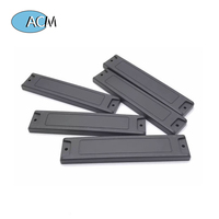 Étiquette RFID anti-métal 915 MHz UHF ABS longue portée avec puce et interface de communication pour la gestion des actifs fixes