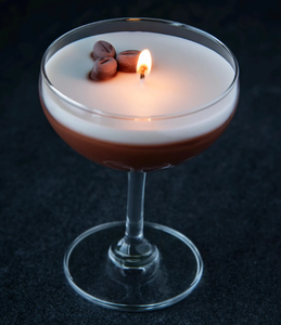 LANJO Bougie artisanale d'aromathérapie au café et à l'orange, design réaliste de dessert, en cire de soja superposée, décoration sucrée - Product Image 4