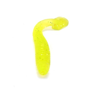 Leurres de pêche souples TPE/TPR swimbait segmentés phosphorescent dans l'obscurité avec des paillettes tirez de longs leurres de pêche en plastique souple - Product Image 5