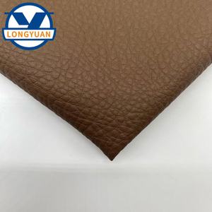Litchi Texture Cuir <span class=keywords><strong>Tissu</strong></span> 1200 Fréquence Usure Résistance Aux Rayures PVC Faux Cuir Meubles Rembourrage Décoratif - Product Image 4