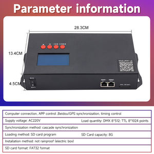 Vonewstar S3-DX 3ช่องสัญญาณตัวถอดรหัส DMX 512 Rdm ตัวควบคุม Dmx512<span class=keywords><strong>ตัวเลข</strong></span>ดิจิตัลหรี่จอ - Product Image 2