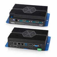 PC Industrial en Caja I3 I5 I7 de 11.ª Generación 1125G4 1155G7 1195G7, Quad-core, 4*COM, 2*LAN, HD+DP+VGA, Controlador Integrado de Pantalla Triple