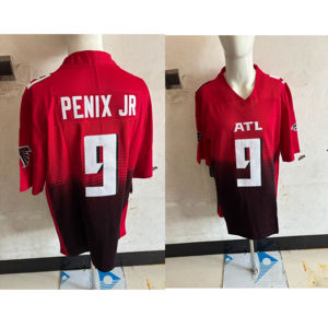 2025 Großhandel American Football Jersey Männer Stickerei Rugby Jersey Atlanta Falcons Team Hochwertige Uniform - Product Image 5