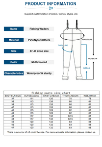 Pantalons de pêche imperméables en PVC pour hommes et femmes, pour la pêche, la chasse et le travail agricole, pêche en plein air - Product Image 5