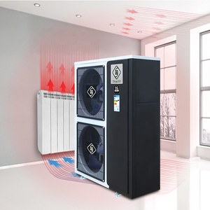 Câm ERP A +++ Cop6 80D Năng Lượng Mặt Trời Lai Sưởi Ấm 12kw16 Tản Nhiệt Không Khí Làm Nóng Lạnh R290 Chia DC Biến Tần Nóng Máy Nước Nóng Bơm-30 - Product Image 3